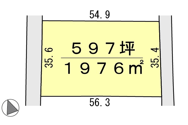 間取り区画地型図