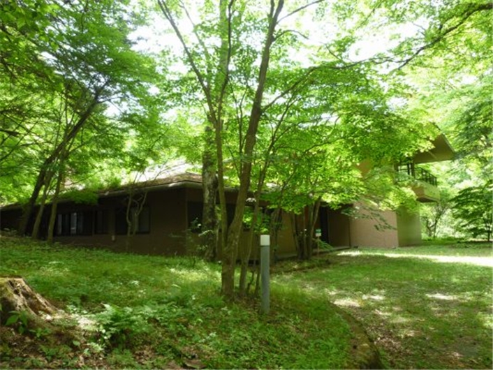 自然豊かで閑静な旧軽井沢で別荘ライフを満喫。浅間山が望めます。